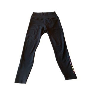 Peloton women’s Spirit Cadent black leggings size Medium